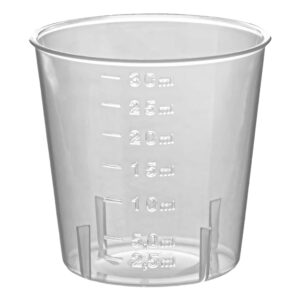 Kieliszek do odmierzania leków o pojemności 30ml,  ze skalą 2,5-5,0-10-15-20-25-30ml